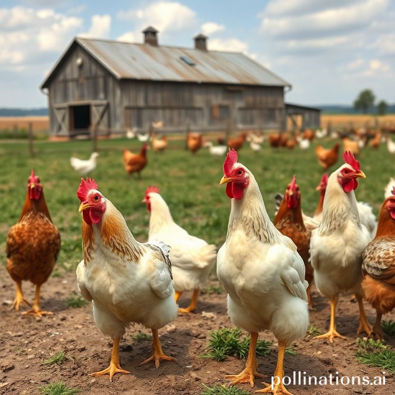 how to keep free range chickens from running away